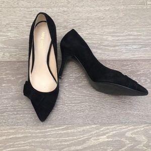 Nine West Black Suede Pumps 7.5